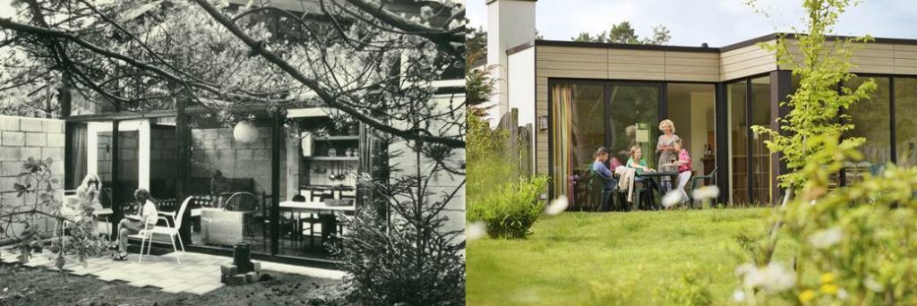 Center Parcs damals und heute - Bild © Groupe Pierre & Vacances-Center Parcs