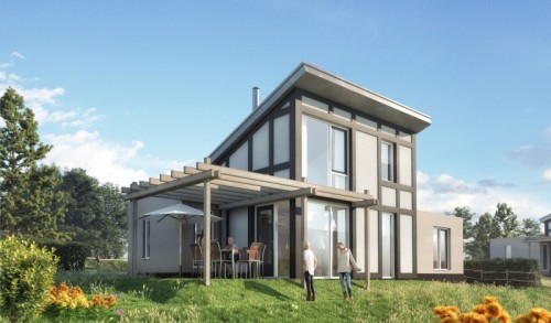 Die neuen Häuser in Landal Mont Royal. Bild: Landal Greenparks